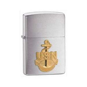 Navy Anchor emblem Zippo Lighter *Free Engraving (optional)