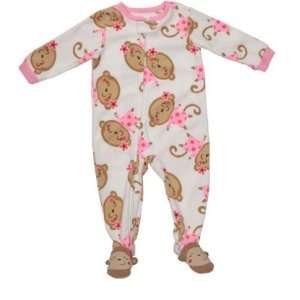  Carters Girls Micro Fleece Footed Blanket Sleeper Pajamas 