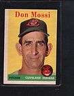 1958 TOPPS BASEBALL 35 DON MOSSI EX EX NICE YOUR SET LOT  