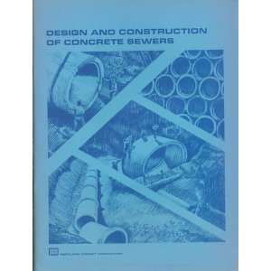  Design and Construction of Concrete Sewers 1968 Edition 