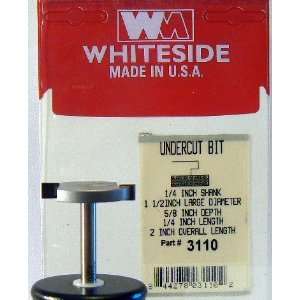  Whiteside   WS3110  1 1/2 Slot & Undercut Bits