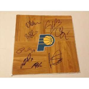  2012 INDIANA PACERS Team Signed Autographed NBA Basketball 
