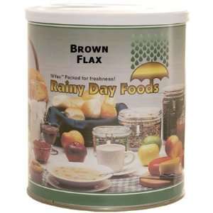Brown Flax Seed #10 can  Grocery & Gourmet Food