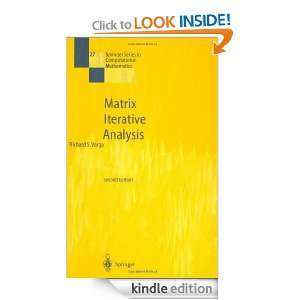  Analysis (Springer Series in Computational Mathematics) Richard 