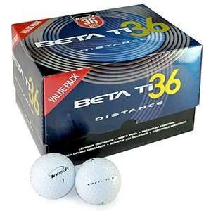  Intech Beta Ti Golf Balls 36 pack Two piece Construction 