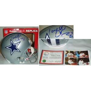 Terrell Owens Signed Dallas Cowboys Rep Helmet
