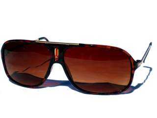 TORTOISE SHELL BROWN Mens Sport Designer Sunglasses  