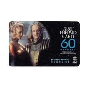  Collectible Phone Card 60m Star Trek Insurrection Movie 