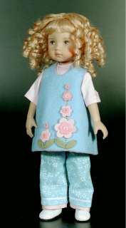 Boneka doll felt dress Size 24 cm / 10 Inch  