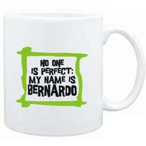   No one is perfect My name is Bernardo  Male Names