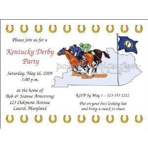  Kentucky Derby Party Invitations Toys & Games