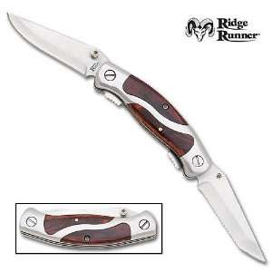    Ridge Runner Twins Peak Folding Pocket Knife
