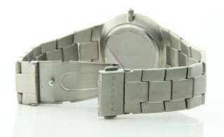 Skagen Mens Titanium Case Bracelet Blue Dial Watch  