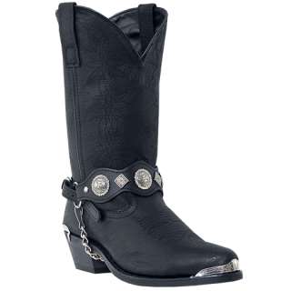 Dingo 12 Mens Western Cowboy Black Boots Size 7 16  