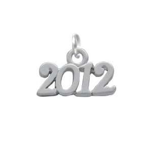  2 D, Silver 2012 Year Charm, Qty.1 