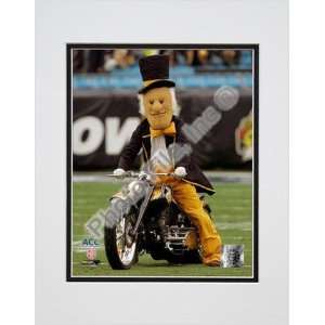 Wake Forest University Demon Deacon Mascot 2007 Double Matted 8 x 