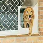 DOG / PET DOOR FOR SECURITY SCREEN PETWAY BRAND LARGE   WHITE