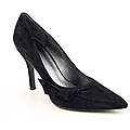 Nine West Womens Frontal Black Dress Shoes 