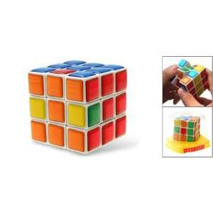   3x3 Magic Colorful Cube Brain Testing Game Puzzle Toy Toys & Games