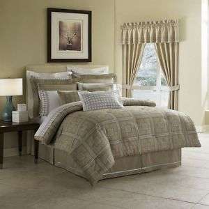 Pc Croscill VEGAS Comforter Set & 3 Pillows BRAND NEW  