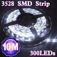   10M LED 3528 SMD Strip Light Lamp 300 Leds Cool White DC 12V  