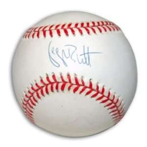    George Brett Signed American League Baseball 