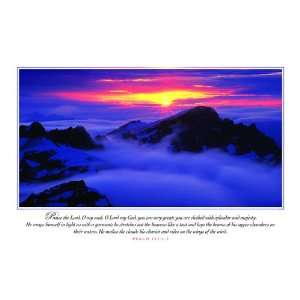   of Clouds   Print   36 X 24 Inches Psalm 104 1 3