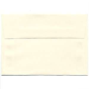  A1 (3 5/8 x 5 1/8) Natural White Laid Strathmore Paper Envelope   25 