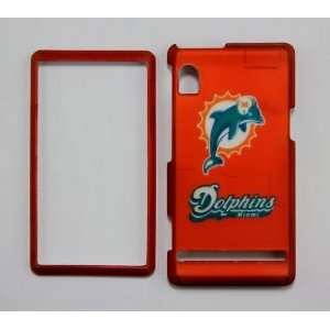    Motorola Droid A855 Dolphins Orange FULL CASE 