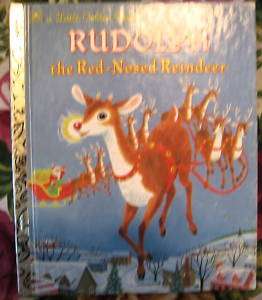 Little Golden Book Rudolph the Red Nosed Reindeer  