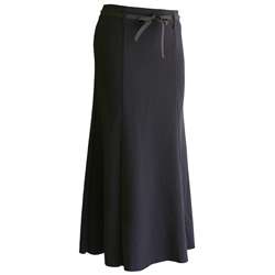 Nana Womens Long Flared Stretch Skirt  