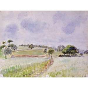  Oil Painting Field of Rye Camille Pissarro Hand Painted 