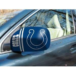 Indianapolis Colts Mirror Cover (Set of 2) Automotive