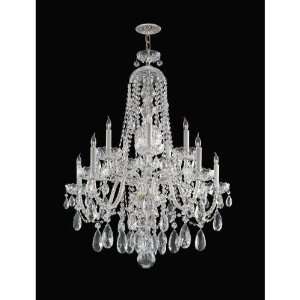  Crystorama Chandelier CL 1110 CH CL S Crystorama 1110 CH 
