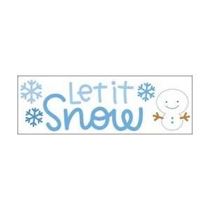   Sheet Let It Snow HCS 2233; 12 Items/Order Arts, Crafts & Sewing