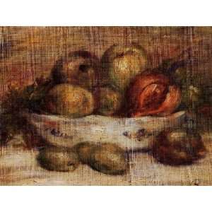   Inch, painting name Still Life with Fruit 3, by Renoir PierreAuguste