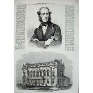   1863 Baron Pigott Townhall Great Grimbsy Lincolnshire