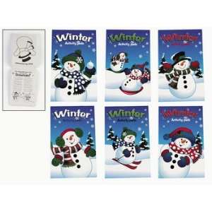  12 Winter Activity Books Toys & Games
