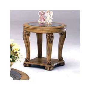    Furniture of America CM4918E WH Augustine End Table