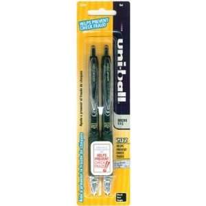  Uni Ball Unigel 207 Micro Gel Pen Black, 2 Count (6 Pack 
