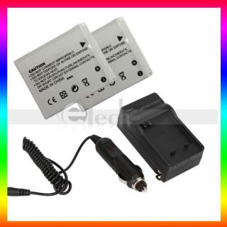   Battery + Charger for Canon PowerShot SD770 SD1200 SD1300 IS S90 S95
