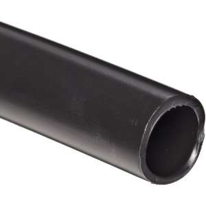 Black Polyethylene (LLDPE) Tubing, 0.500 ID, 0.625 OD, 0.063 Wall 