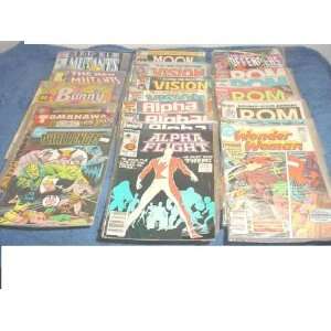  24 Assorted older DC, Marvel, Etc Comics 