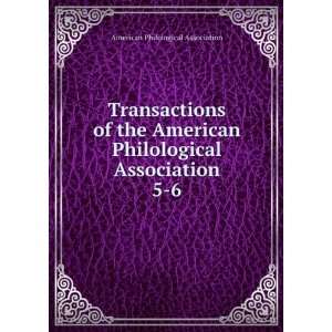   Association. 5 6 American Philological Association Books