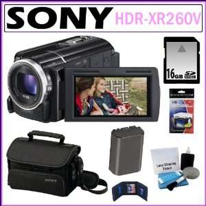 Sony HDR XR260V HD Handycam 8.9 MP Camcorder with 30x Optical Zoom and 
