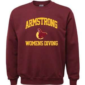  Armstrong Atlantic State Pirates Maroon Youth Womens Diving 
