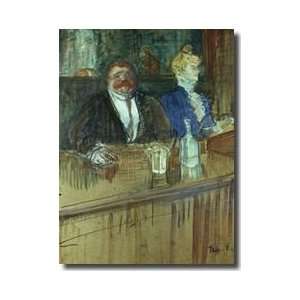   Proprietor And The Anaemic Cashier 1898 Giclee Print
