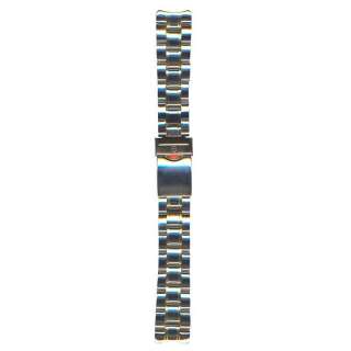 Swiss Army Officers 1884 20mm 2 Tone Metal Watchband  