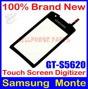 Touch Screen Glass Digitizer For Samsung Monte GT S5620  