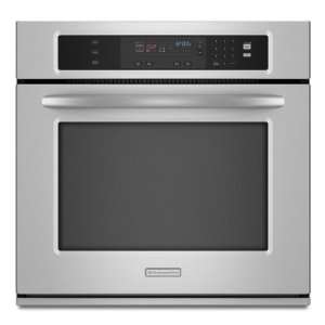   In. Stainless Steel Single Electric Wall Oven   KEBK171SSS Appliances